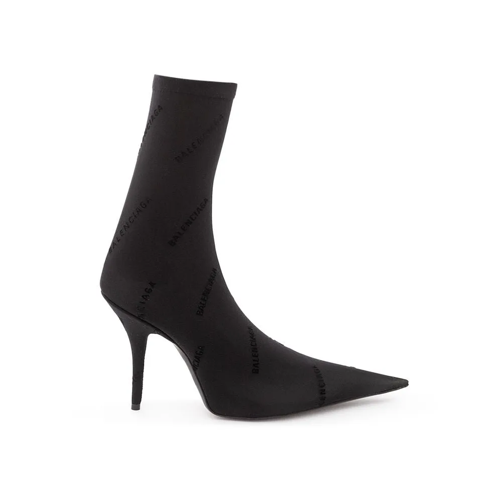 Balenciaga Elegant  Spandex Statement Women's Boots