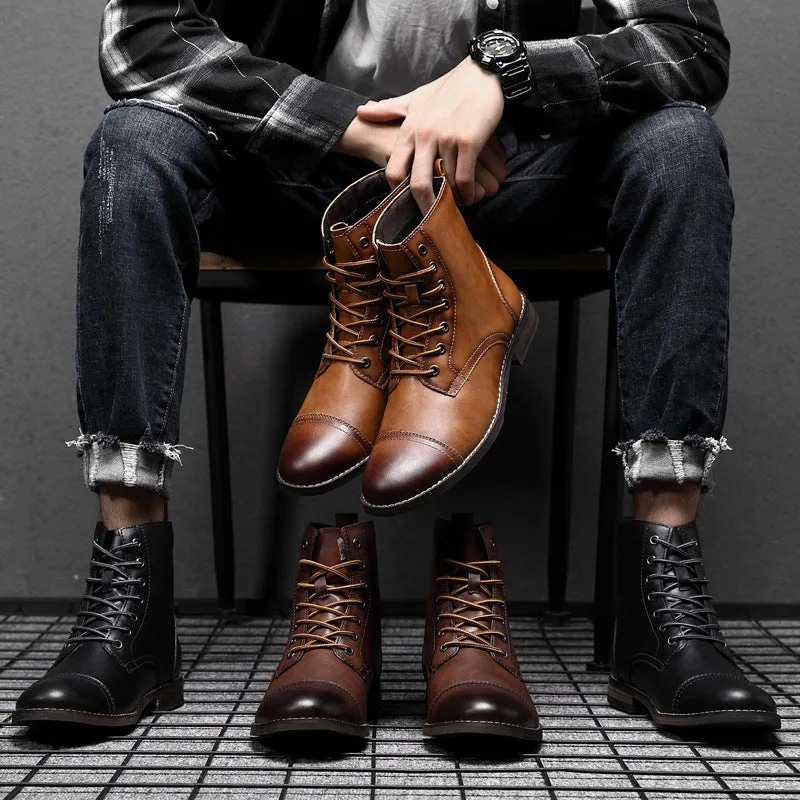 Benedict Leather Boots