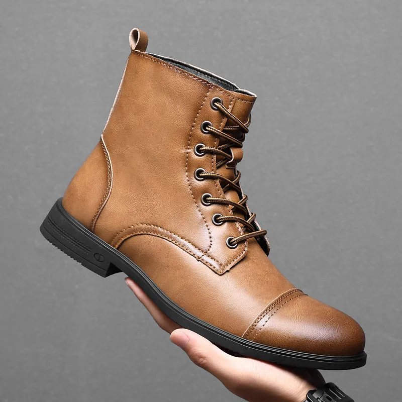 Benedict Leather Boots