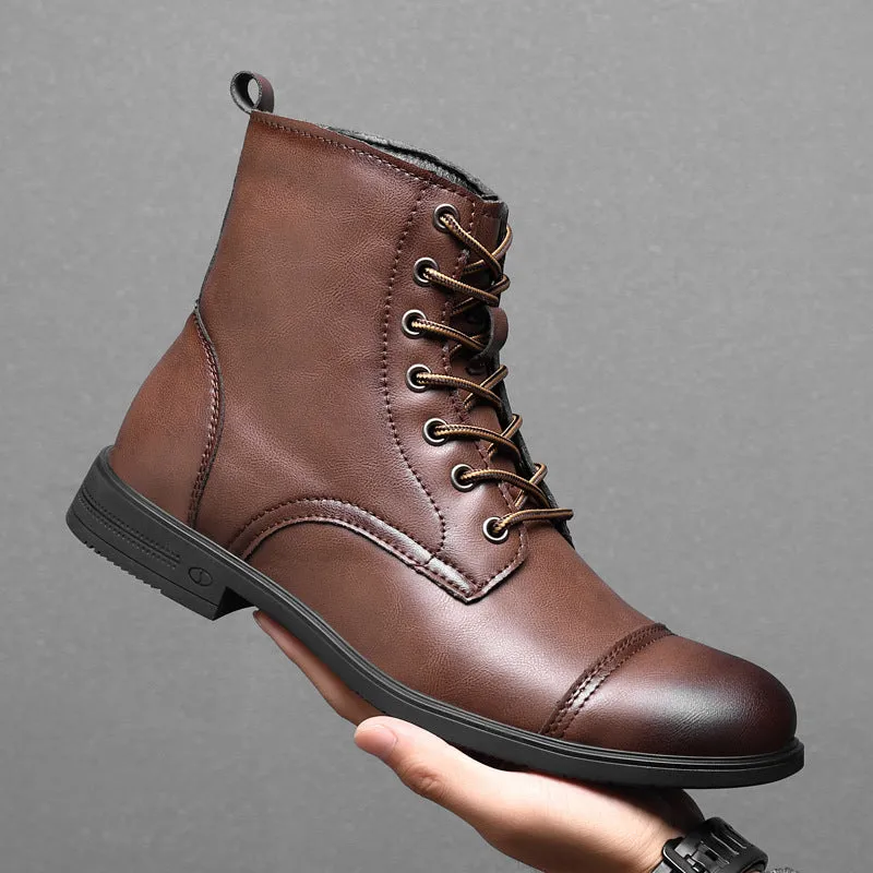 Benedict Leather Boots