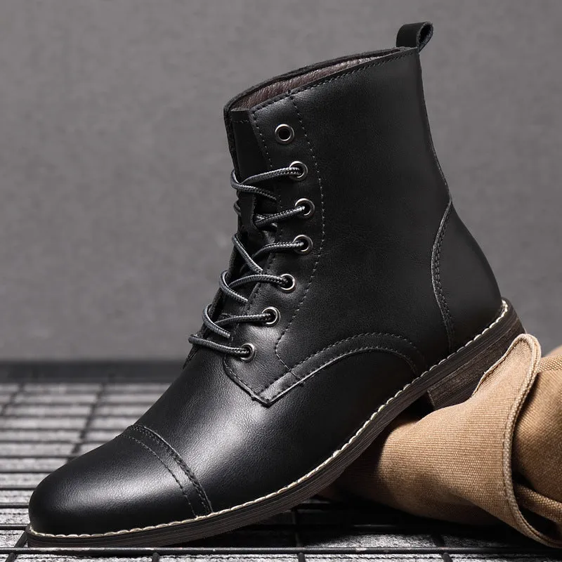 Benedict Leather Boots