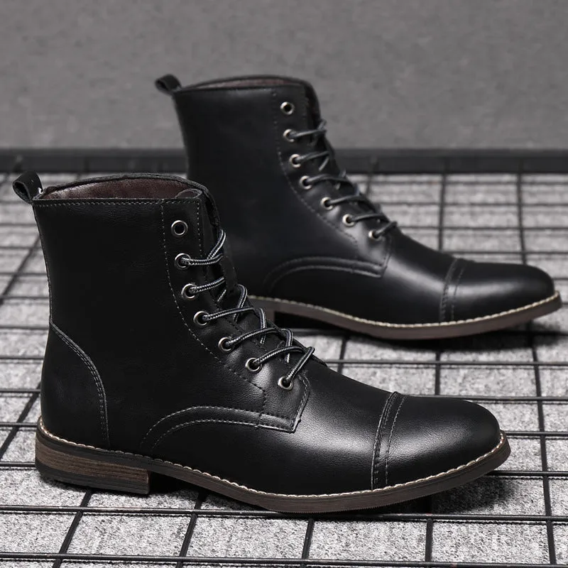 Benedict Leather Boots