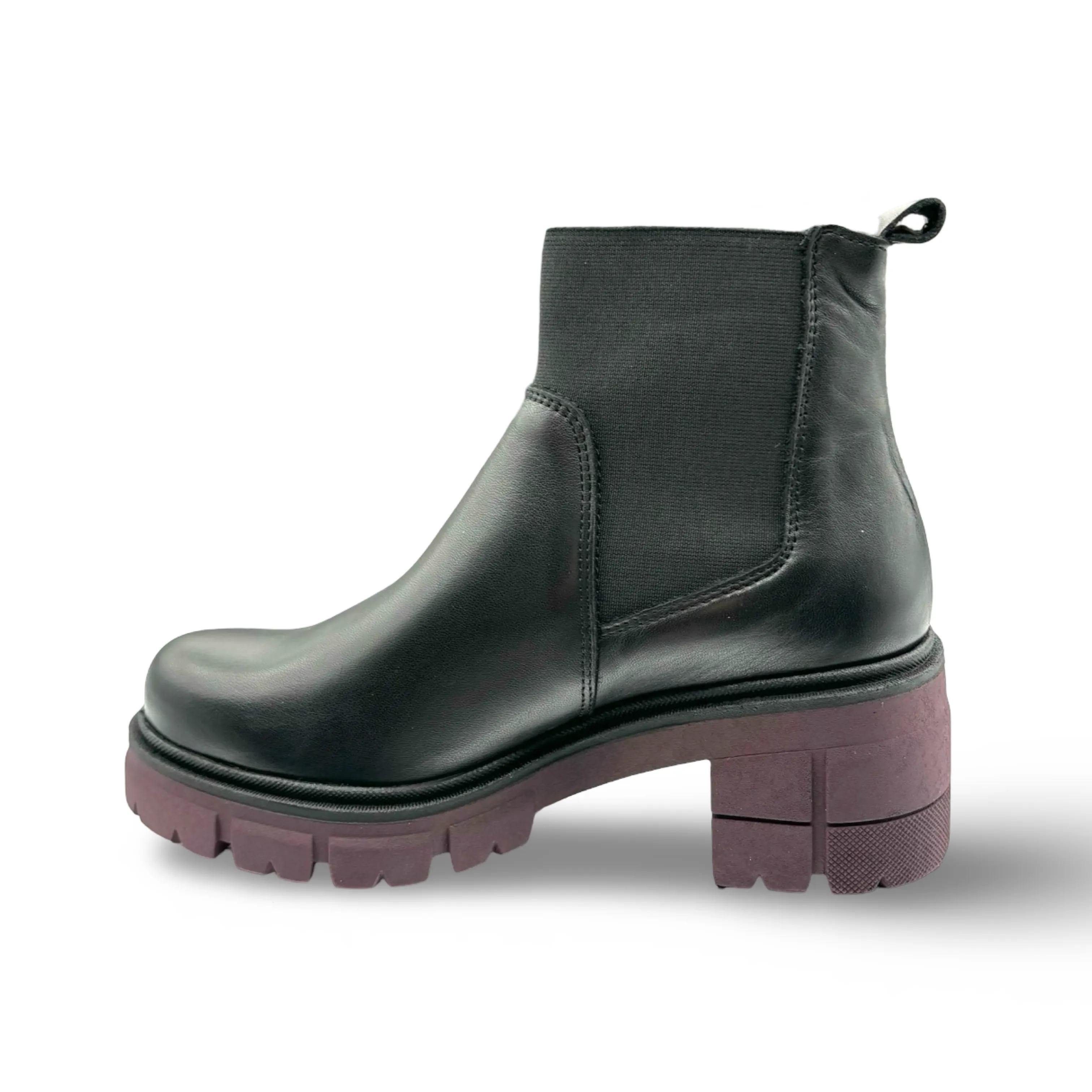 BIANC Black/Bordo WATERPROOF Boot