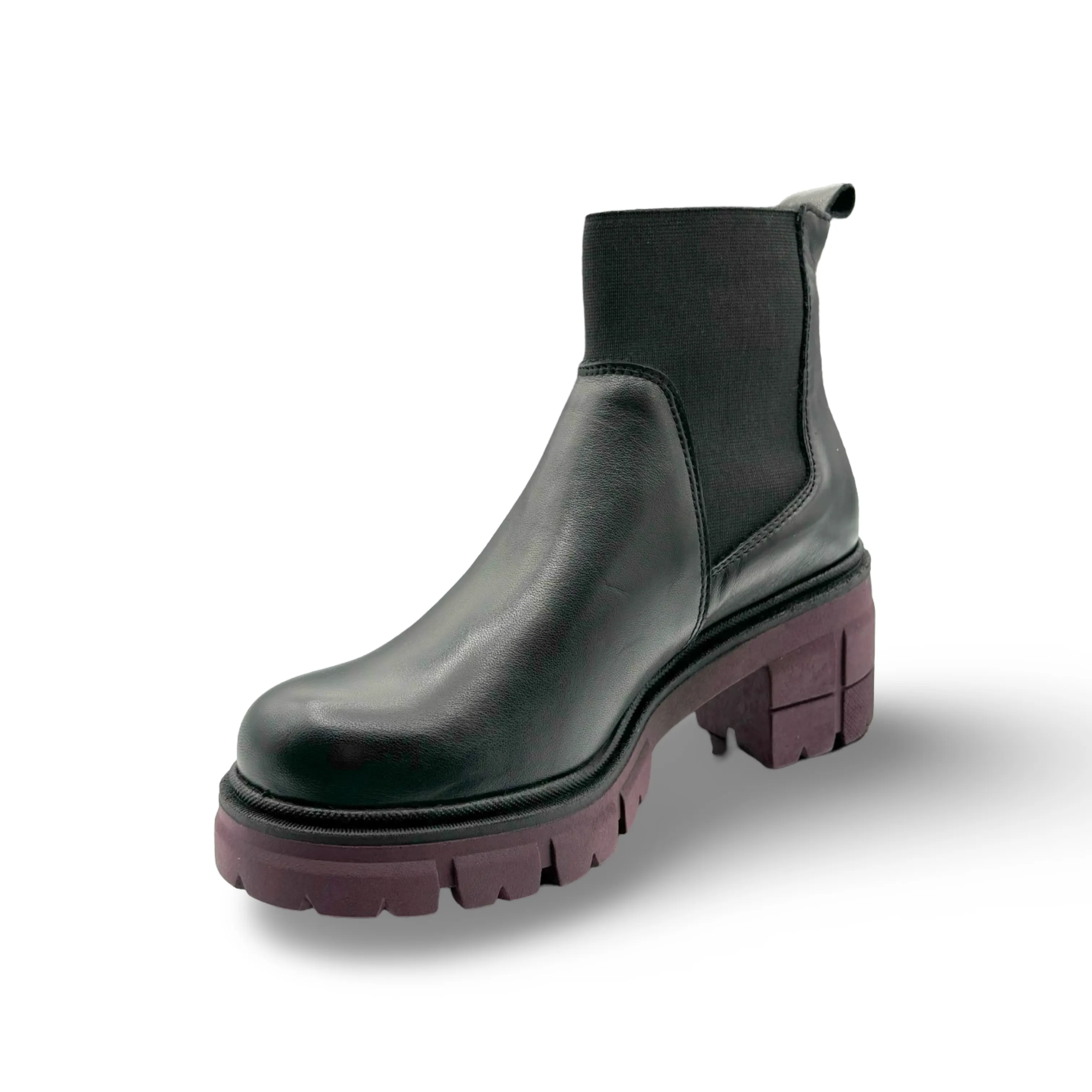 BIANC Black/Bordo WATERPROOF Boot