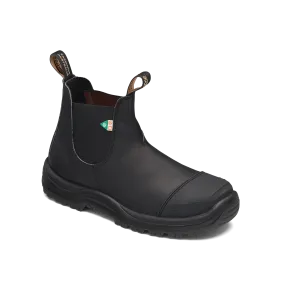 Blundstone 168 Work & Safety Boot Rubber Toe Cap Black