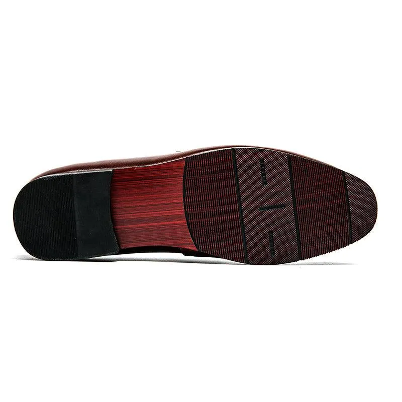 Brown Formal Men Loafers - Men Shoes