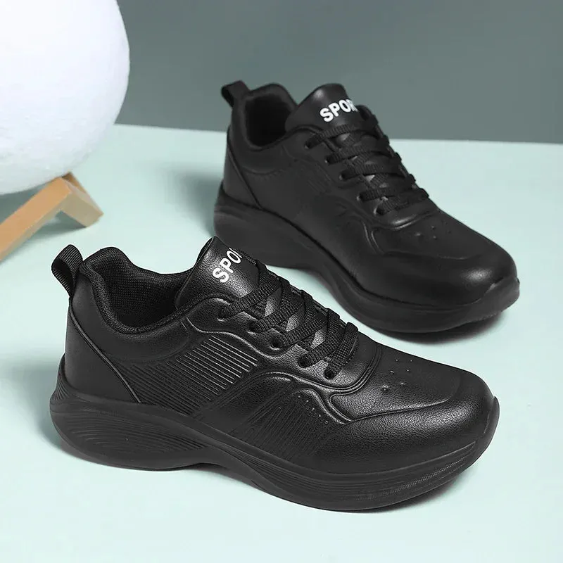 Cordelia - Stylish Black Casual Sneakers for Women