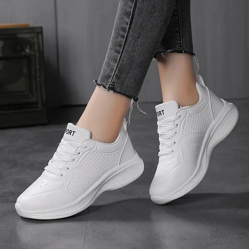 Cordelia - Stylish Black Casual Sneakers for Women