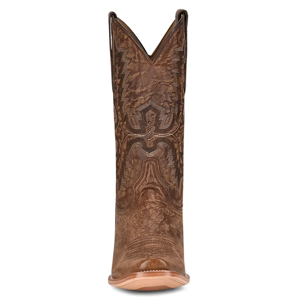 Embroidered Narrow Square Toe Cowboy Boots