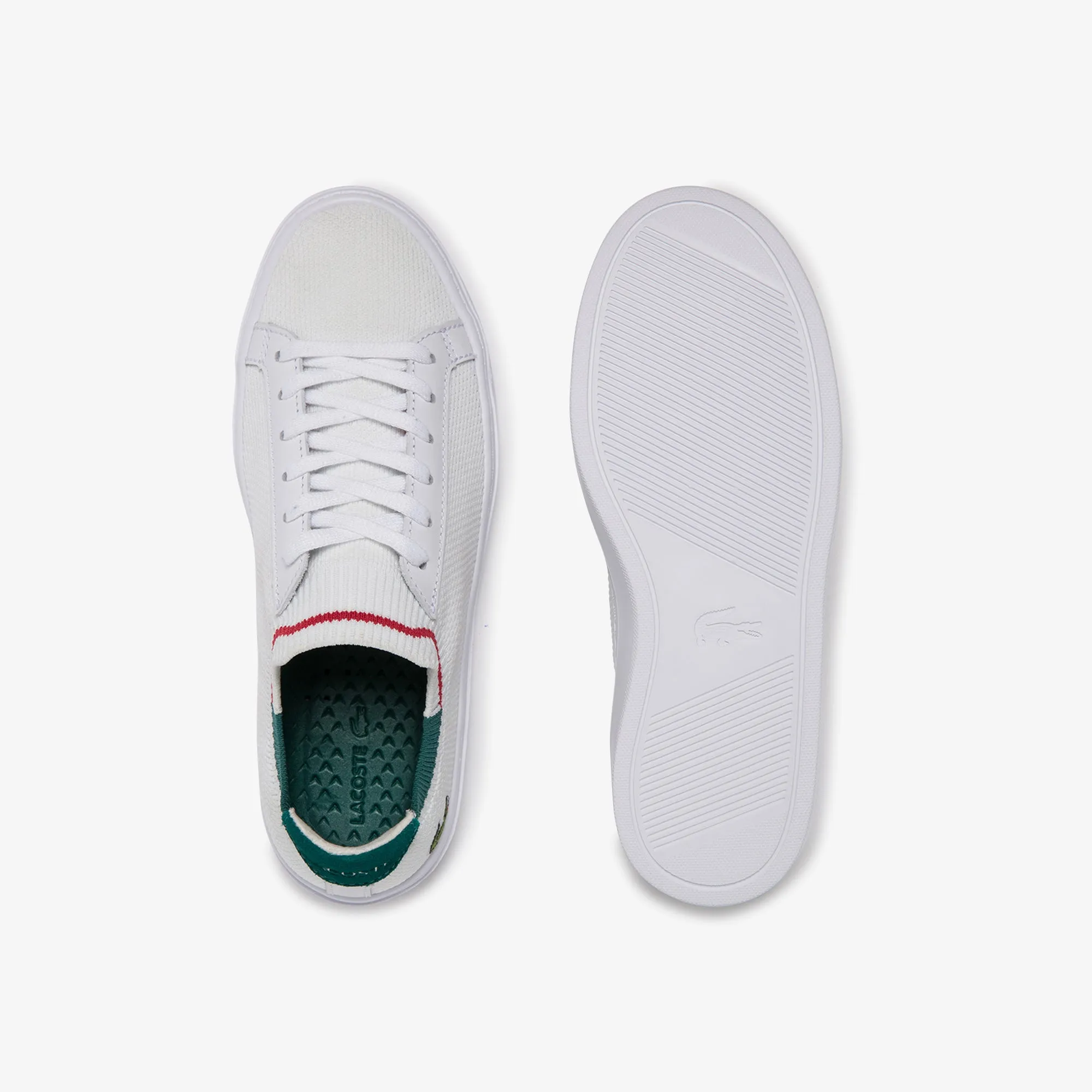 Lacoste La Piquee 120 1 Cfa Sneakers - White/Green