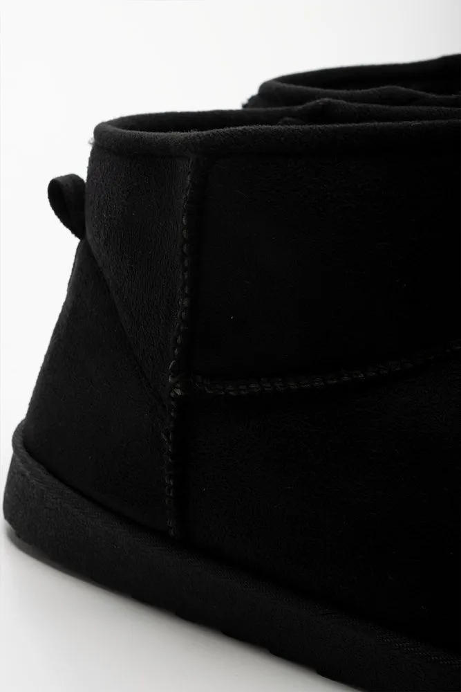 Low Comfy Boot Black