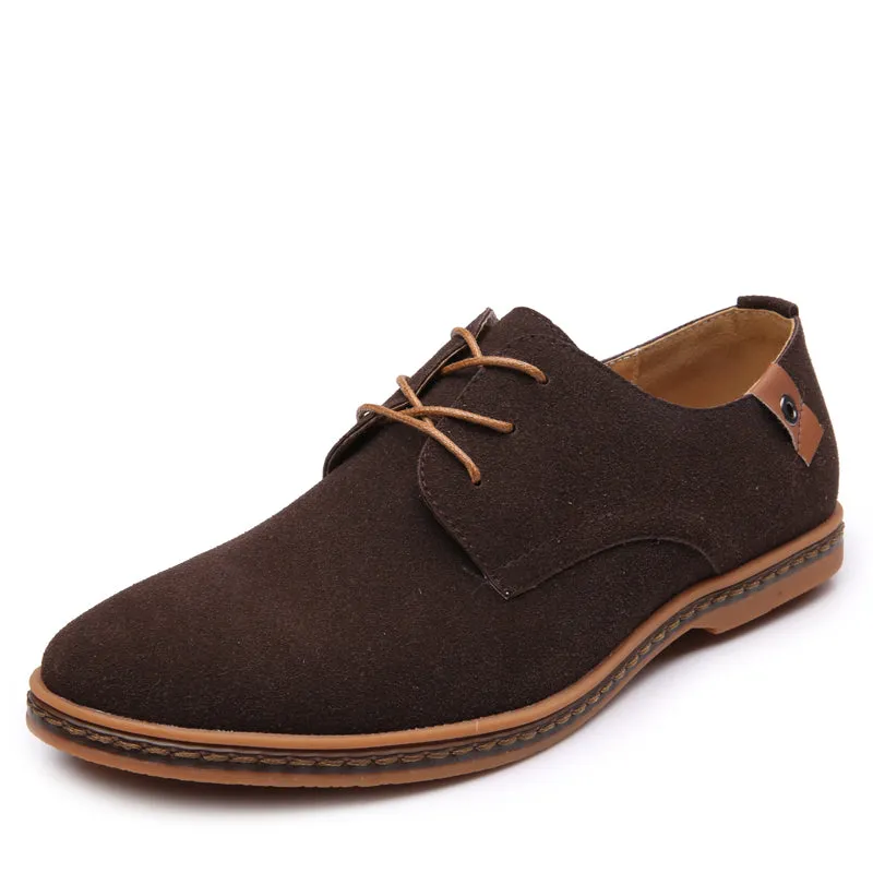 Men's Nubuck Lightweight Derby Shoes