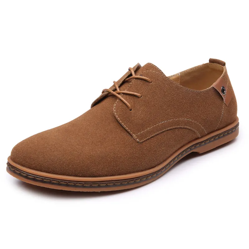 Men's Nubuck Lightweight Derby Shoes