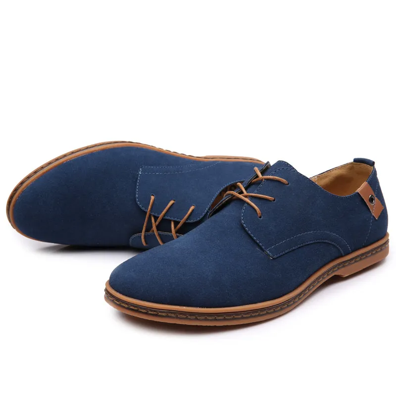 Men's Nubuck Lightweight Derby Shoes