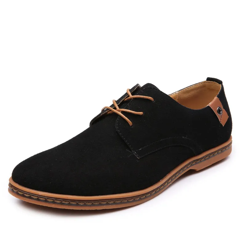 Men's Nubuck Lightweight Derby Shoes