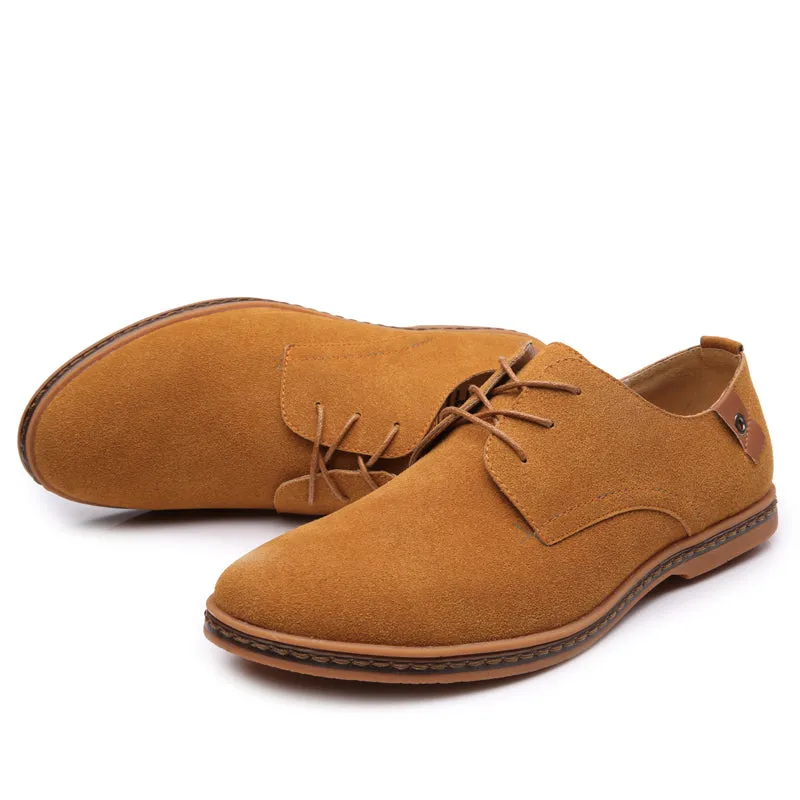 Men's Nubuck Lightweight Derby Shoes