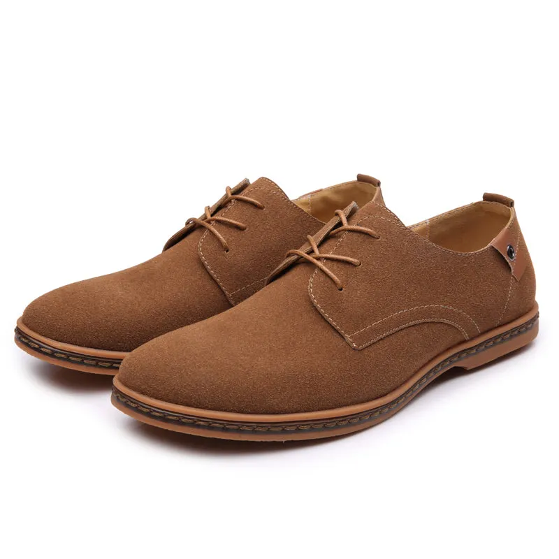 Men's Nubuck Lightweight Derby Shoes