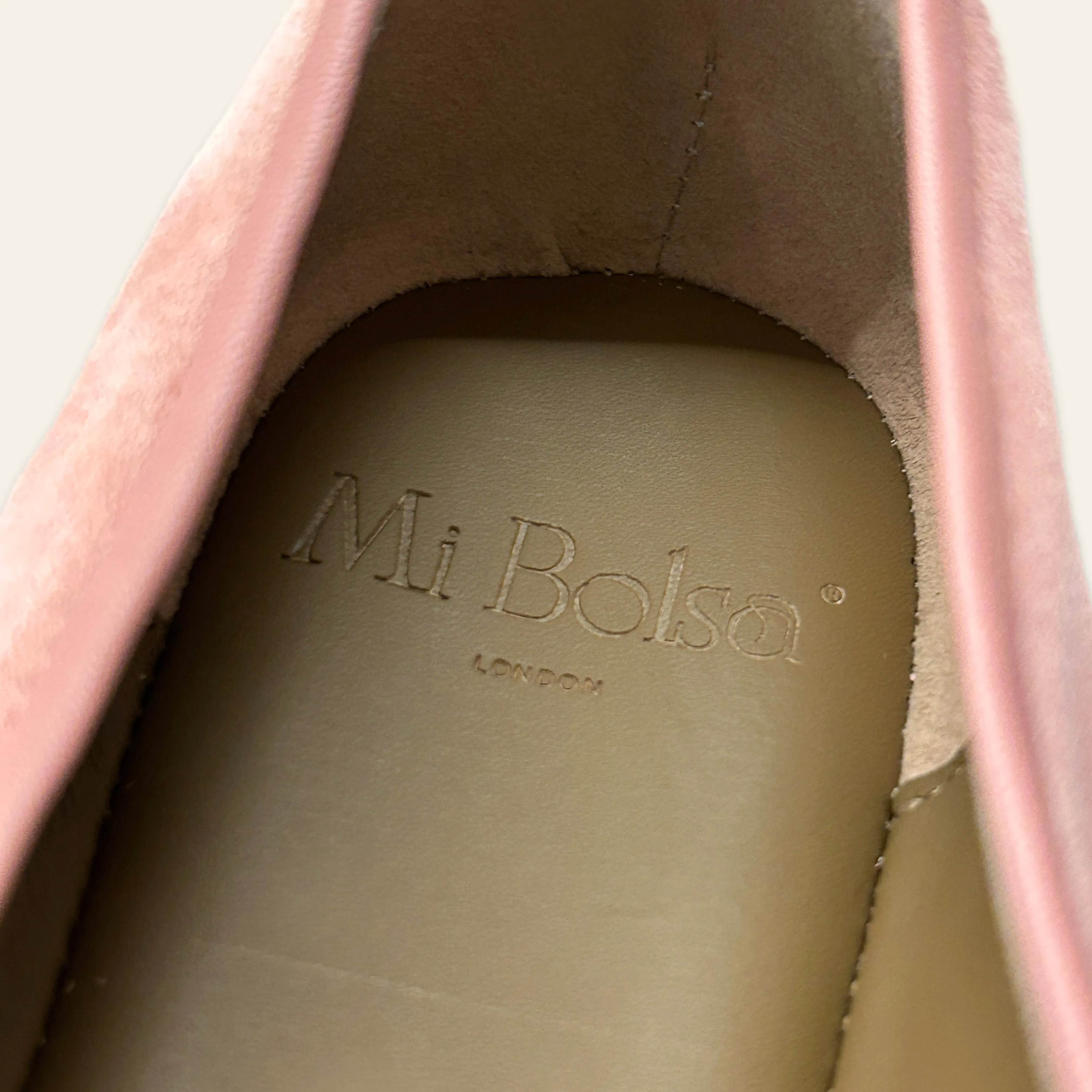 Mia Suede Loafer - Pink Lady