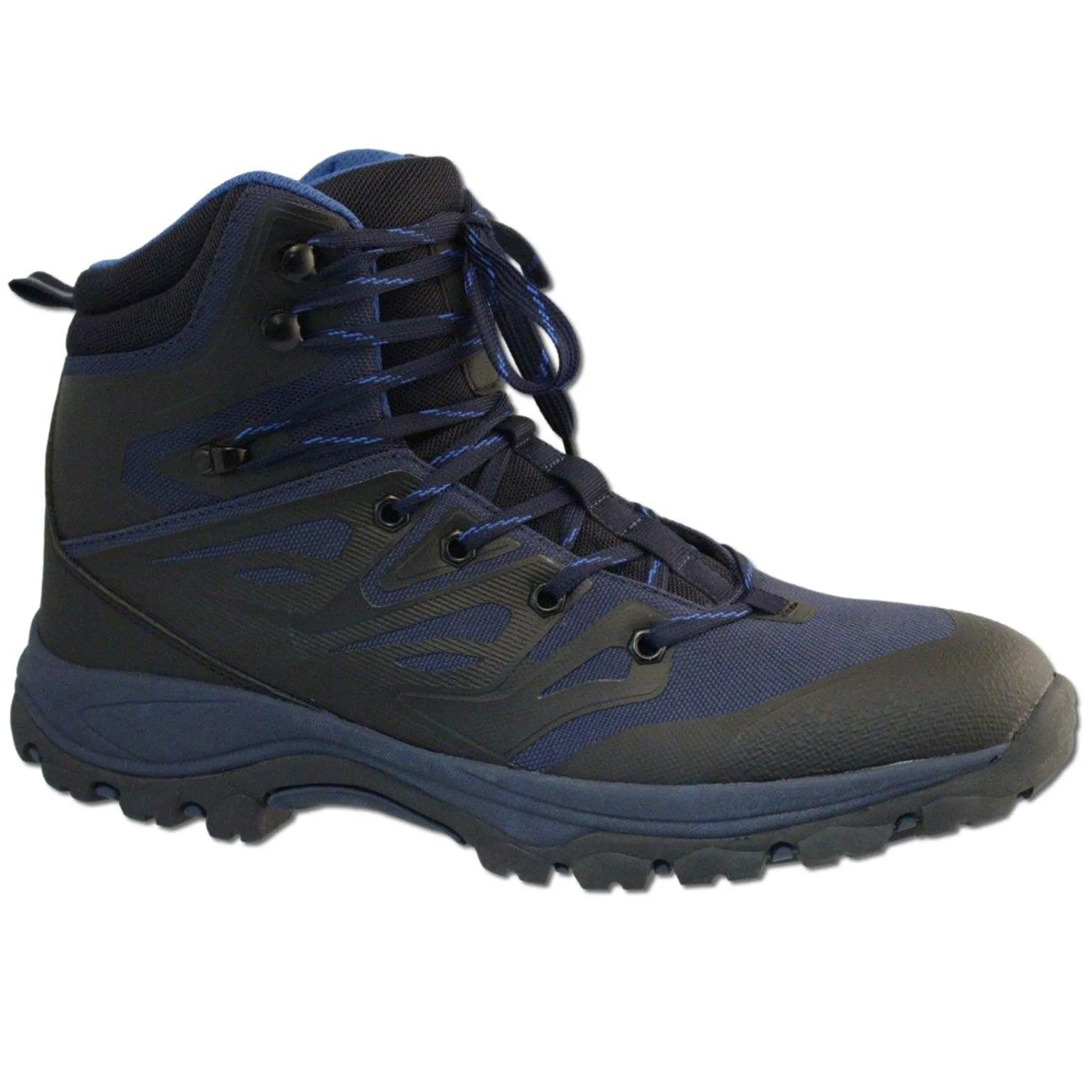 Mountain Ridge Men's Bonded Hiker Boots, Navy