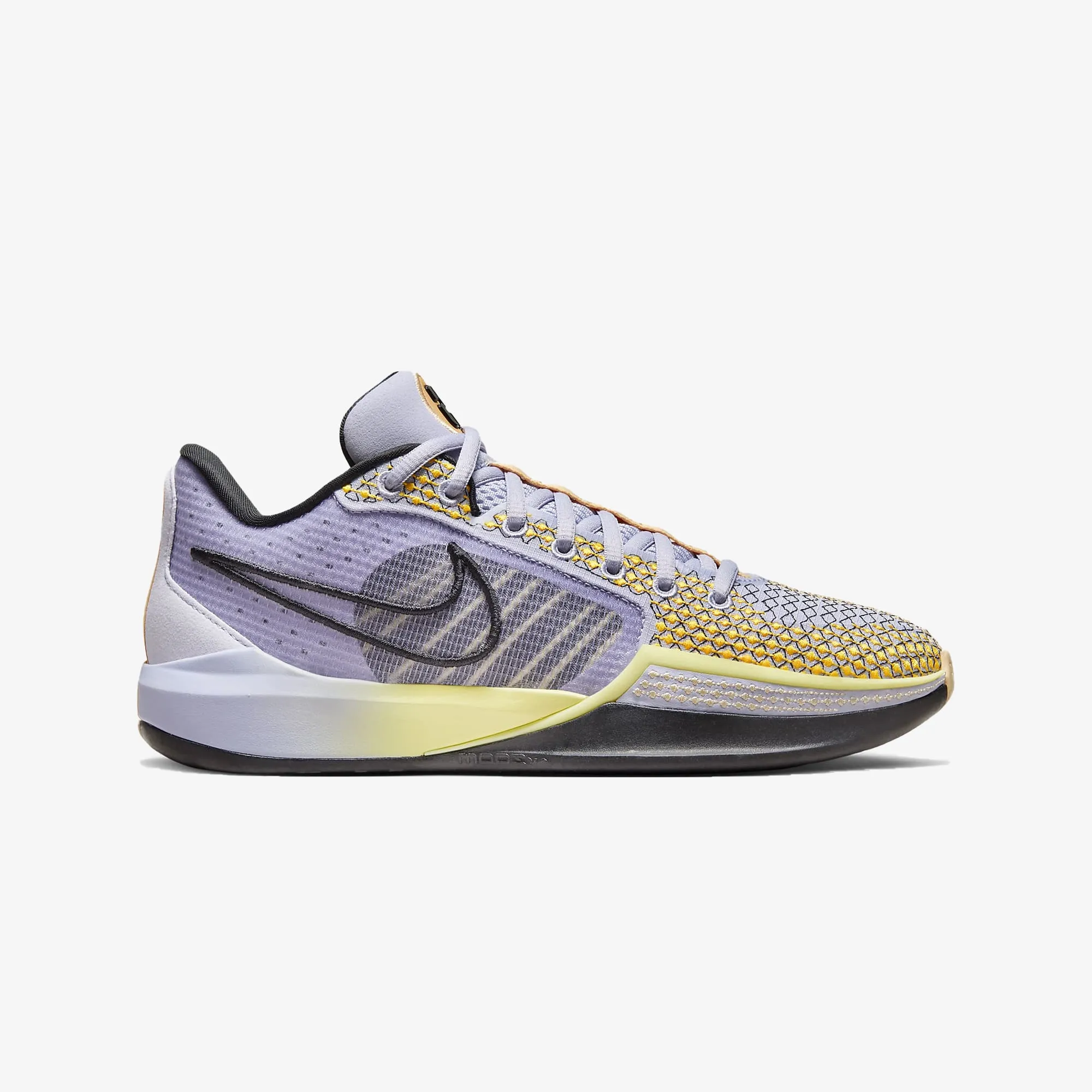 Nike | SABRINA 1 "SPARK" EP  { OXYGEN PURPLE/BLACK-LEMON CHIFFON