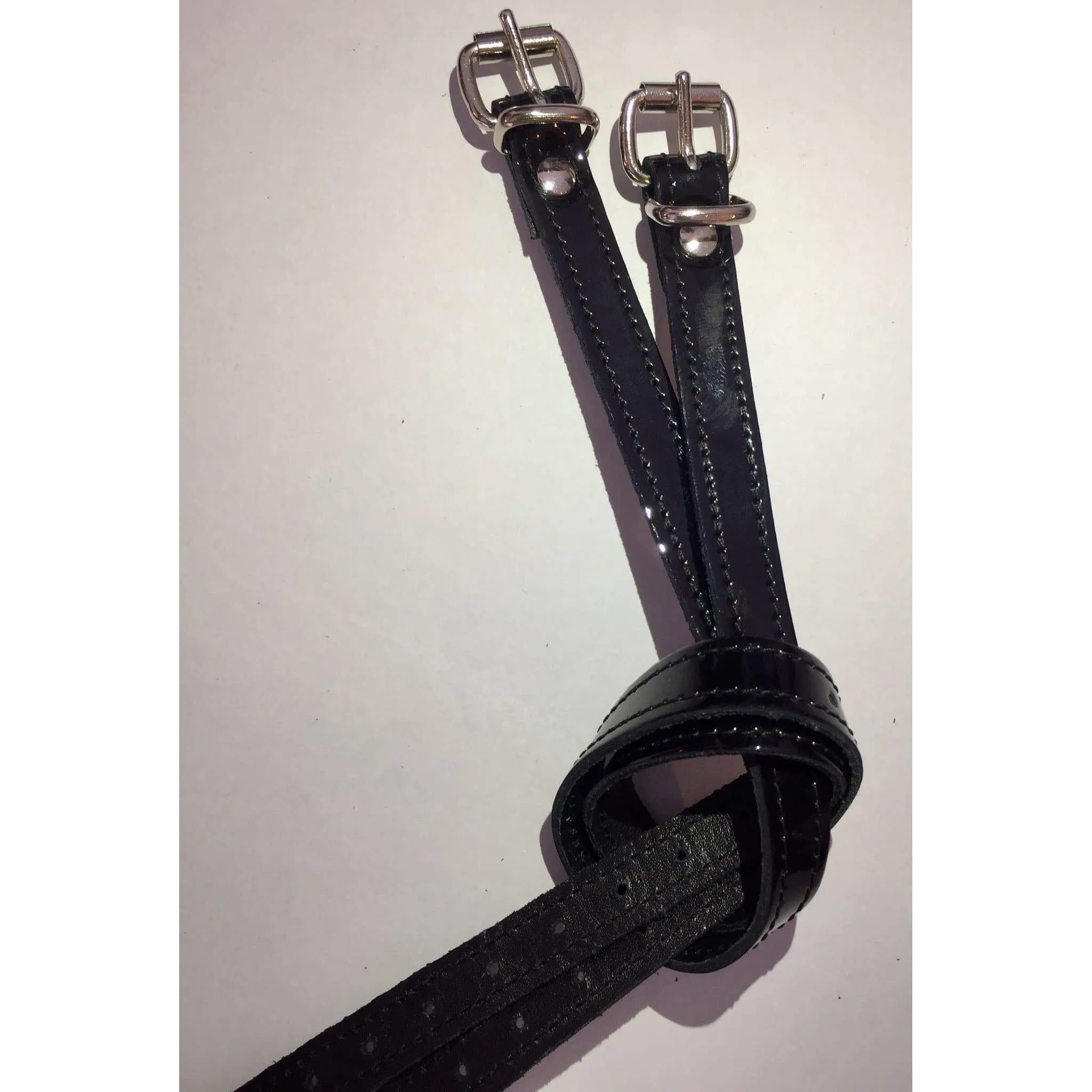 Secchiari Luxury Leather Spur Straps