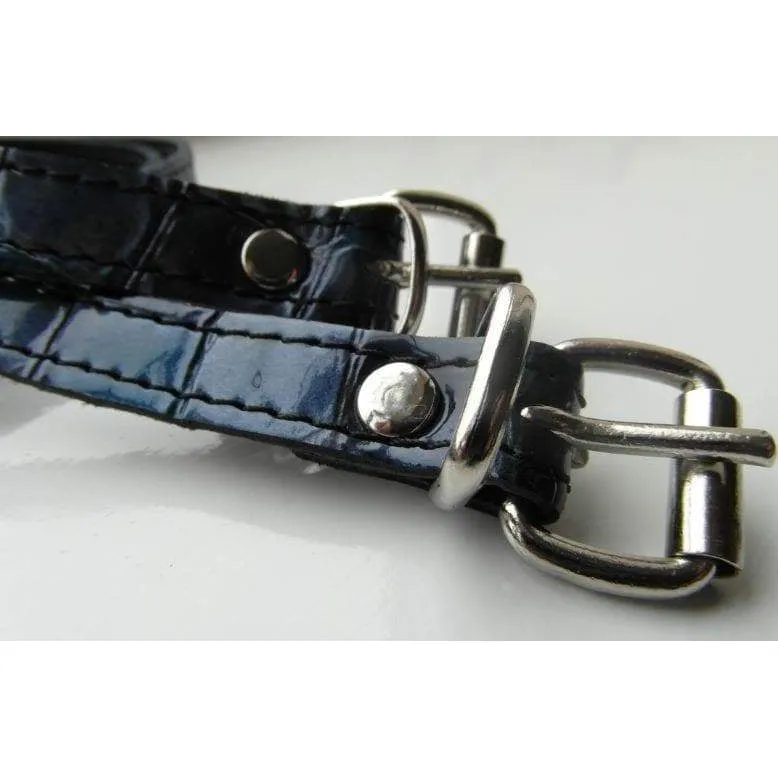 Secchiari Luxury Leather Spur Straps