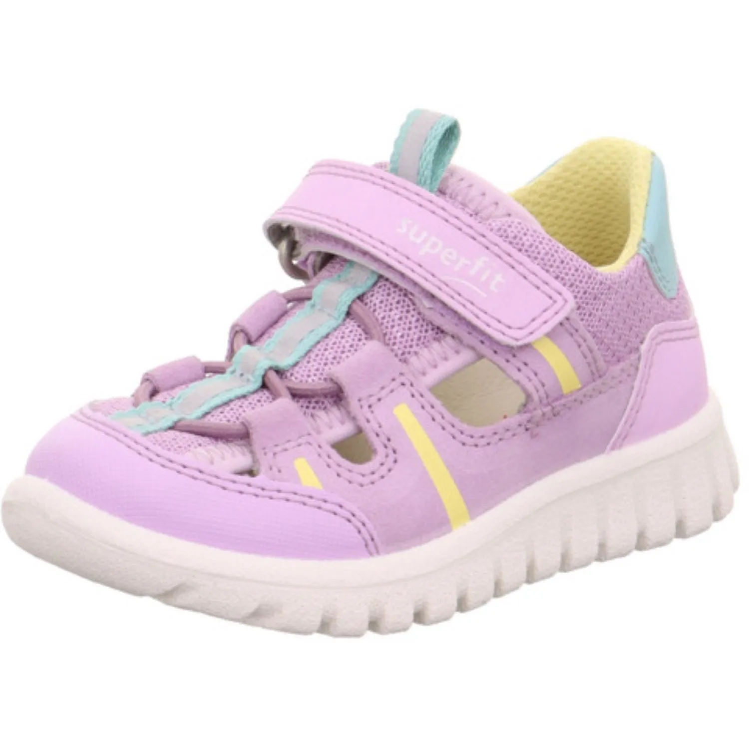 Superfit Violett/Yellow Sport7 Mini Sneakers