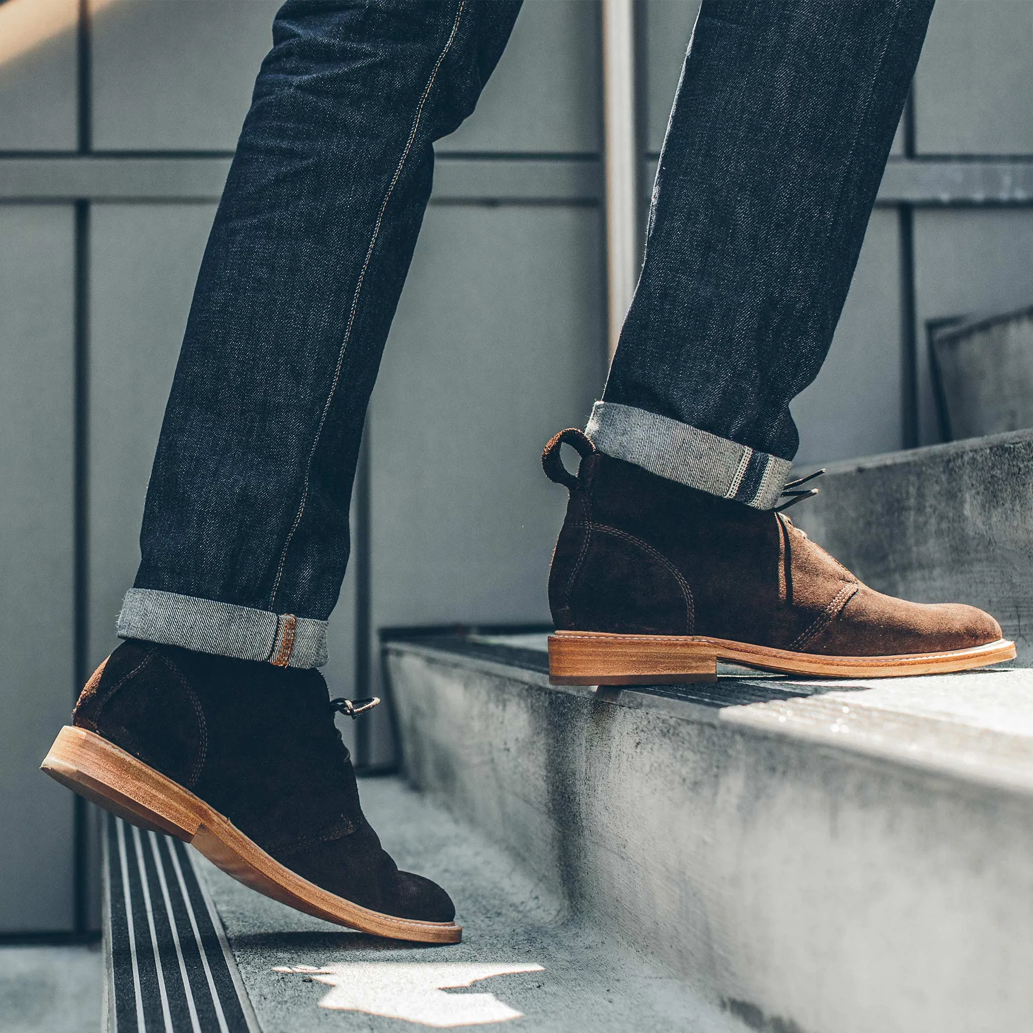 The Chukka in Weatherproof Chocolate Suede