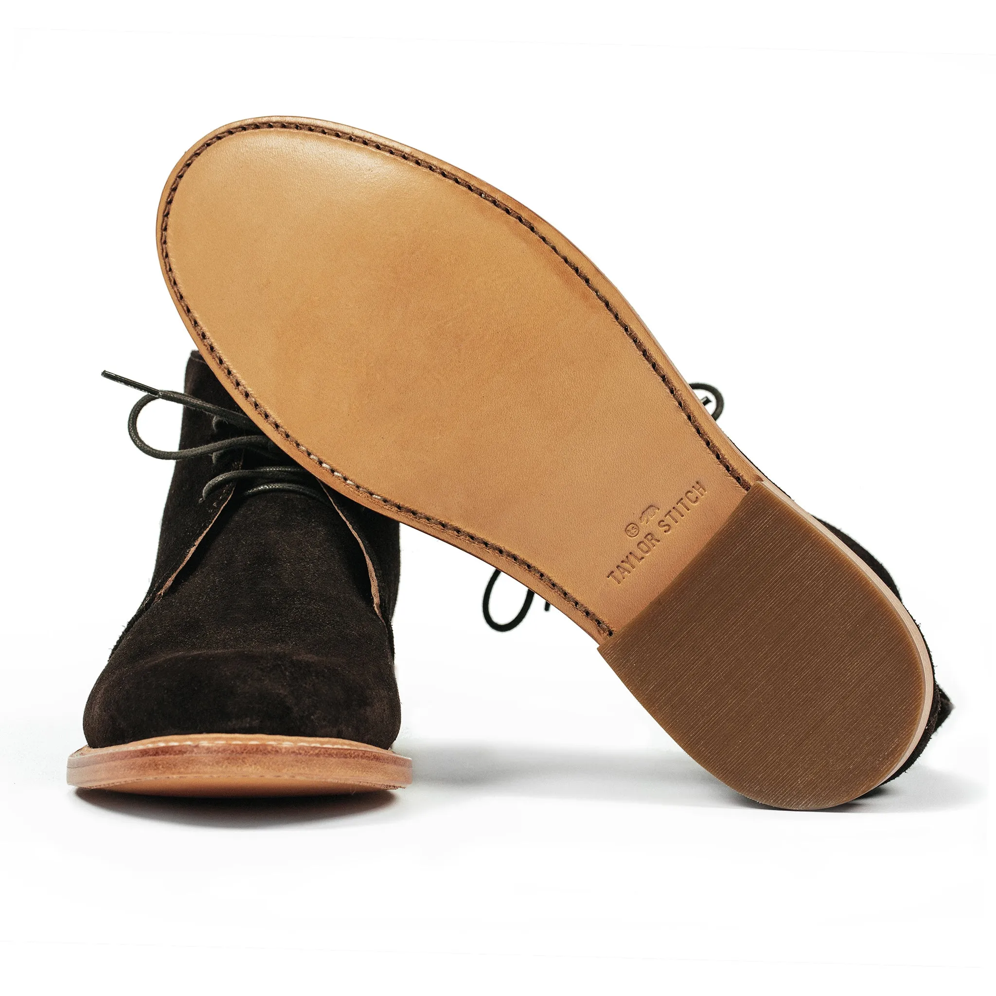 The Chukka in Weatherproof Chocolate Suede