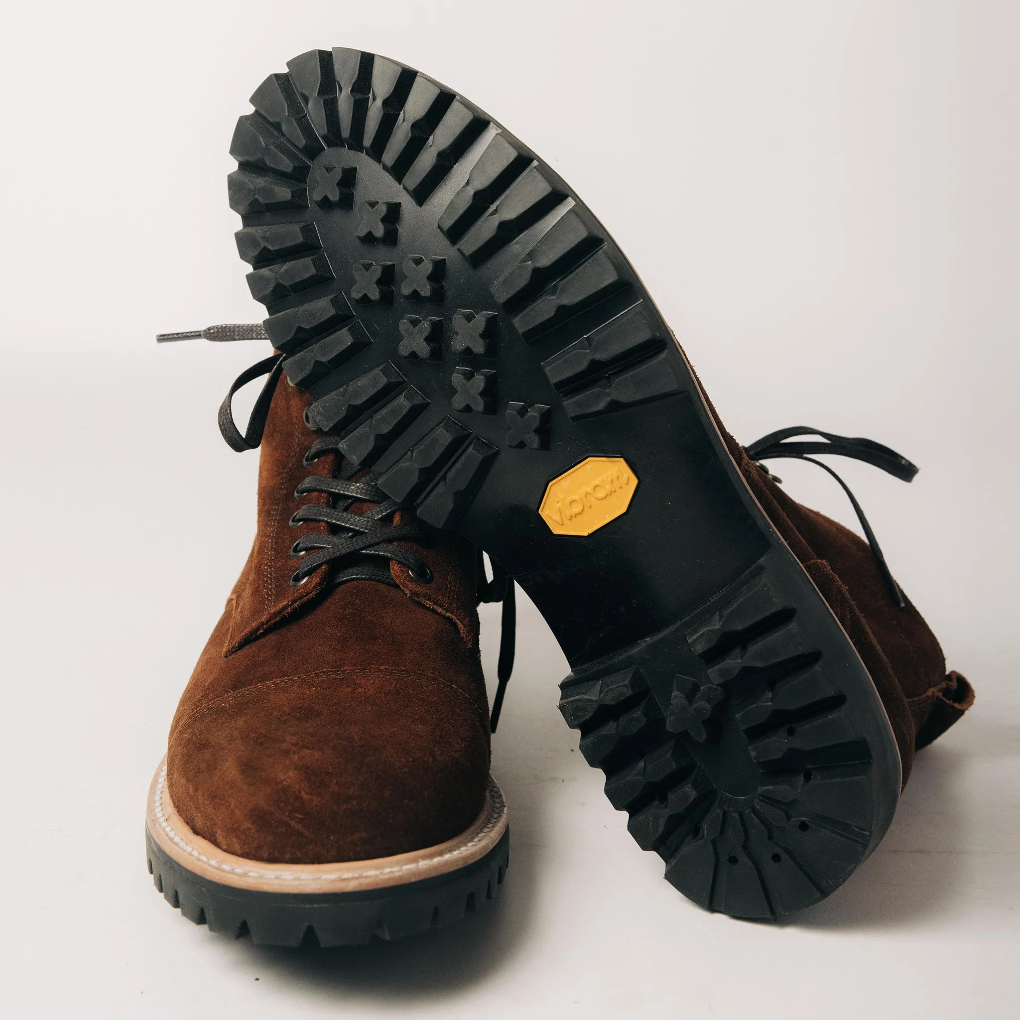 The Moto Boot in Snuff Weatherproof Suede