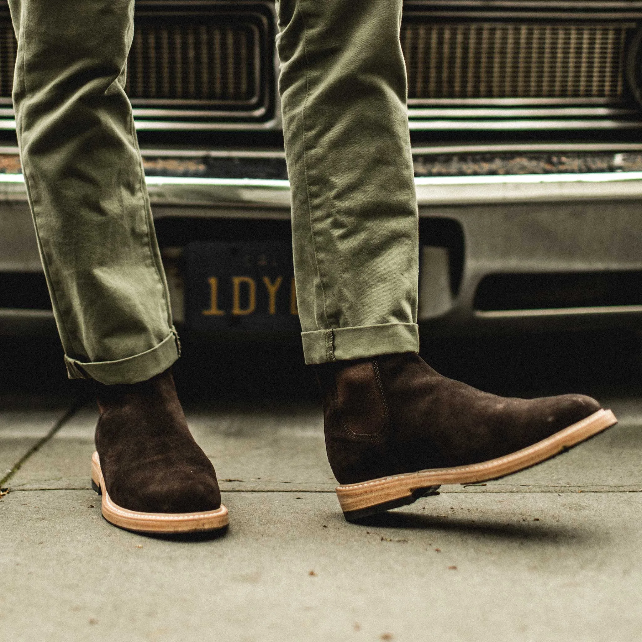 The Ranch Boot in Weatherproof Chocolate Suede