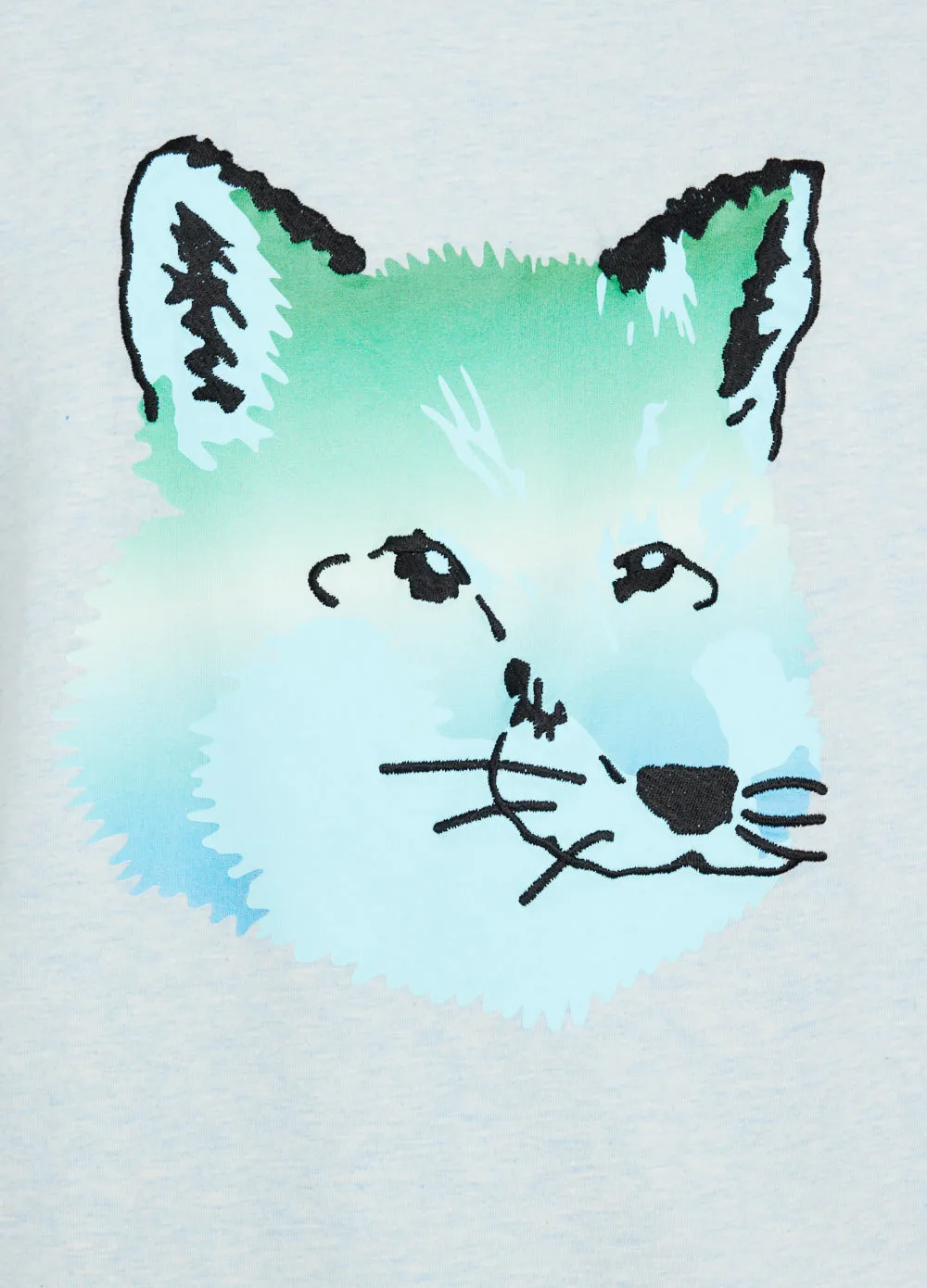 Vibrant Fox Head Easy T-shirt