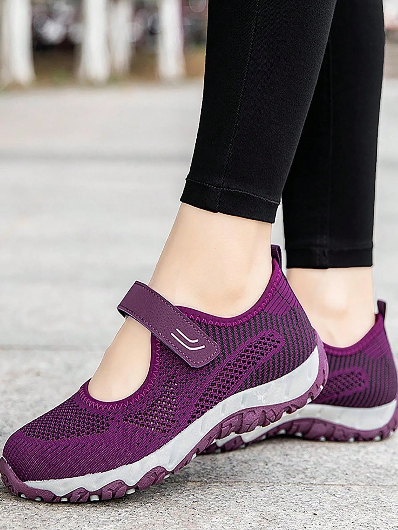 Walking Shoes Women Socks Sneakers Lightweight Comfortable Breathable Casual Slip-On Daily Shoes