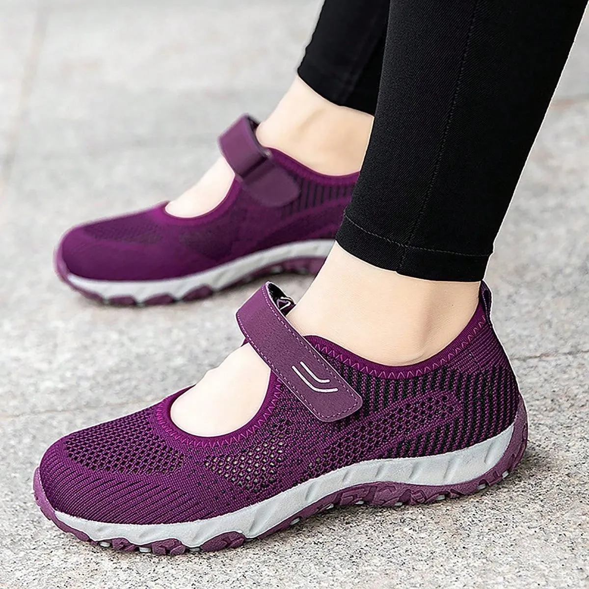 Walking Shoes Women Socks Sneakers Lightweight Comfortable Breathable Casual Slip-On Daily Shoes